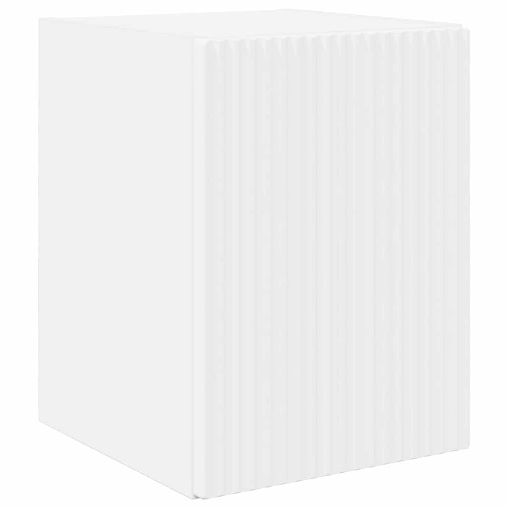 vidaXL TV Wall Cabinet 30 x 31 x 40 cm White Engineered Wood 2