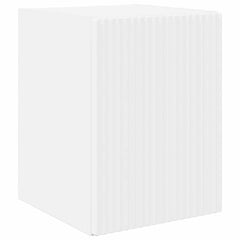 vidaXL TV Wall Cabinet 30 x 31 x 40 cm White Engineered Wood 2