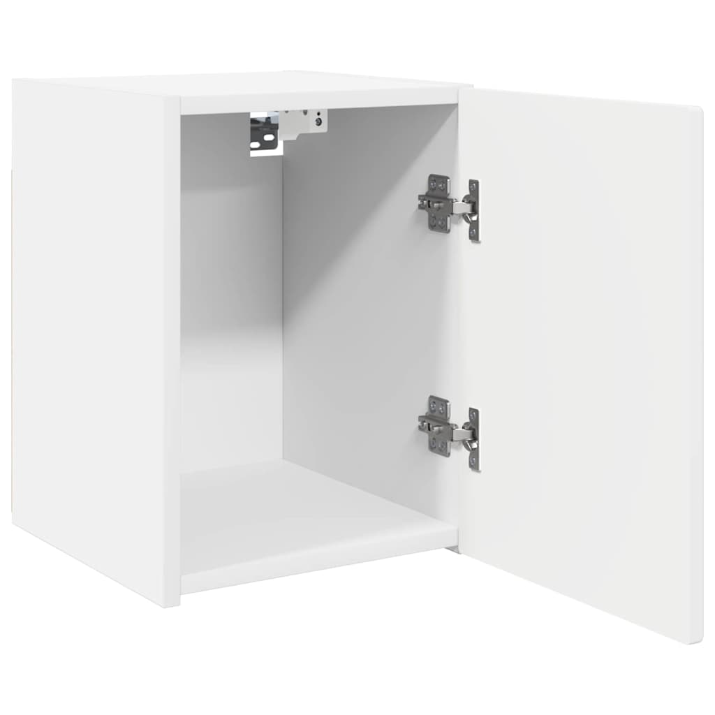 vidaXL TV Wall Cabinet 30 x 31 x 40 cm White Engineered Wood 5