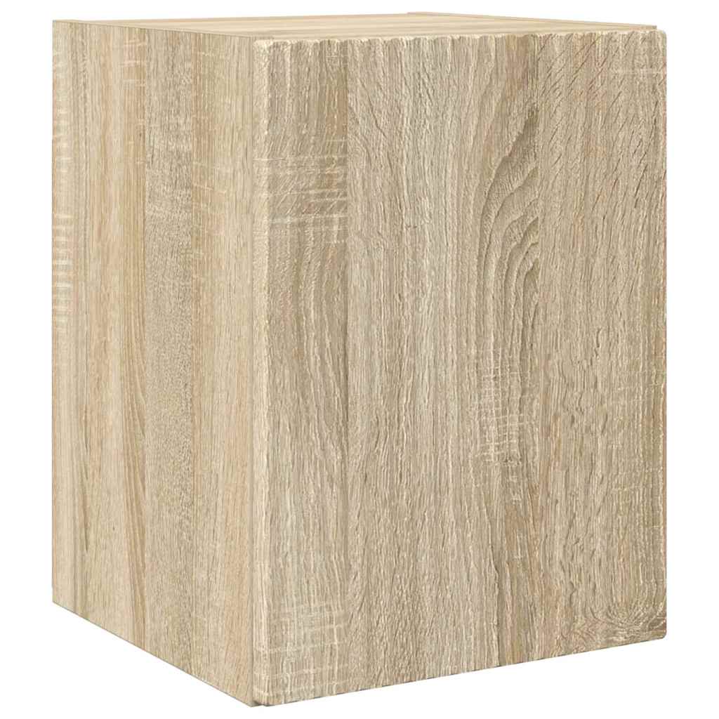 vidaXL TV Wall Cabinet 30 x 31 x 40 cm Sonoma Engineered Wood 2
