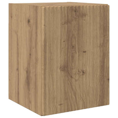 vidaXL TV Wall Cabinet 30 x 31 x 40 cm Artisian Oak Engineered Wood 2