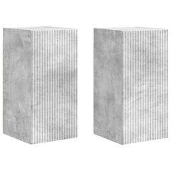 vidaXL TV Wall Cabinet 2 pcs Concerte Engineered Wood 2