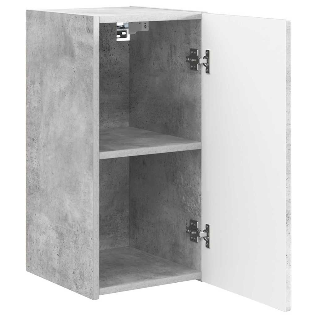 vidaXL TV Wall Cabinet 2 pcs Concerte Engineered Wood 6