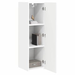 vidaXL TV Wall Cabinet 30 x 31 x 100 cm White Engineered Wood 3
