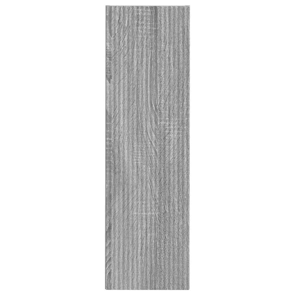 vidaXL TV Wall Cabinet 30 x 31 x 100 cm Grey Sonoma Engineered Wood 6