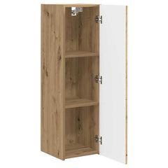 vidaXL TV Wall Cabinet 30 x 31 x 100 cm Artisian Oak Engineered Wood 5