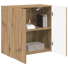 vidaXL TV Wall Cabinet 59.5 x 31 x 60 cm Artisan Oak Engineered Wood 3
