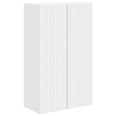 vidaXL TV Wall Cabinet 59.5 x 31 x 100 cm White Engineered Wood 2