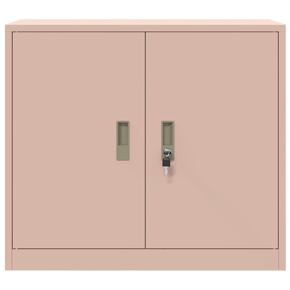 Storage Cabinet Steel Width 80 cm Pink 70 cm