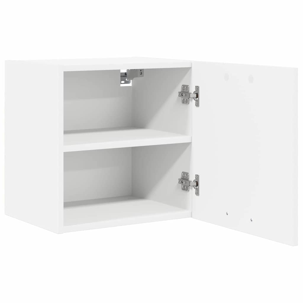 vidaXL Hanging Cabinet White 40 x 31 x 40 cm Engineered Wood 5