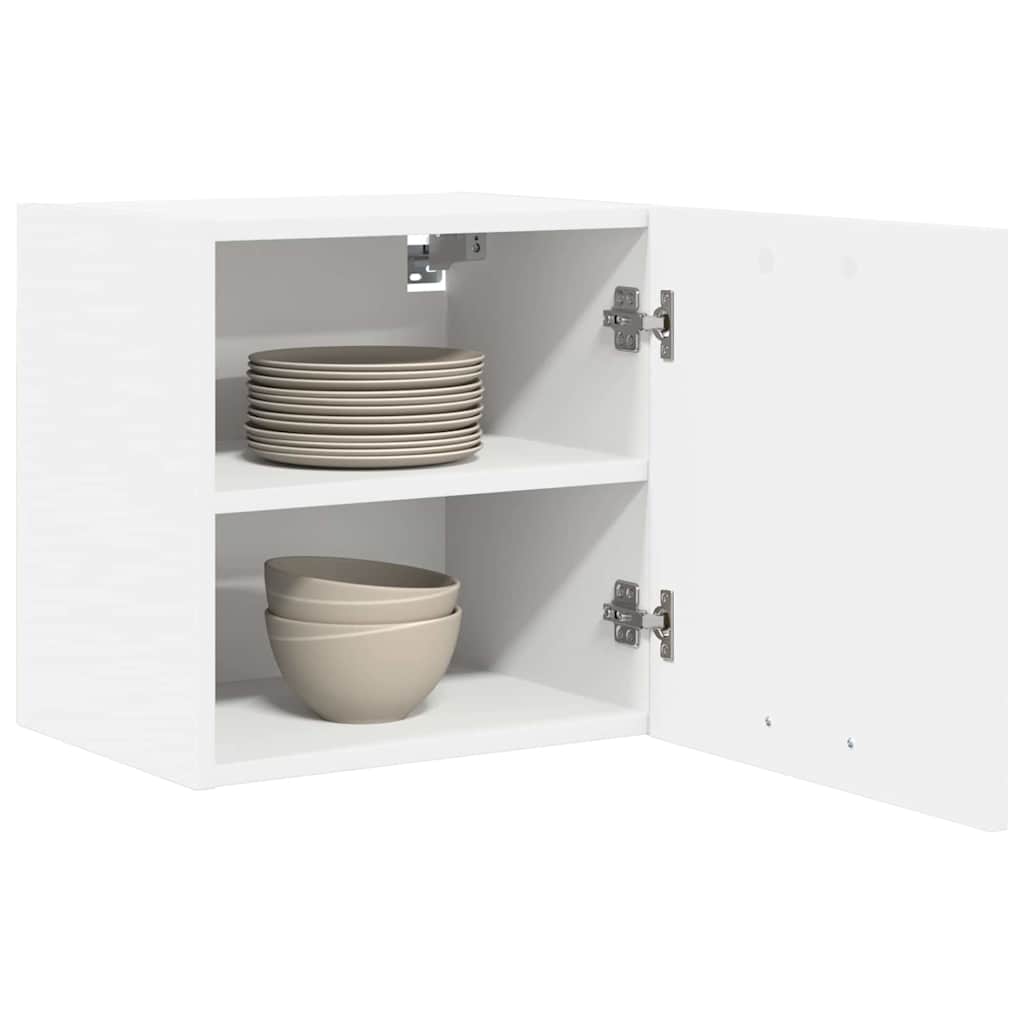 vidaXL Hanging Cabinet White 40 x 31 x 40 cm Engineered Wood 3