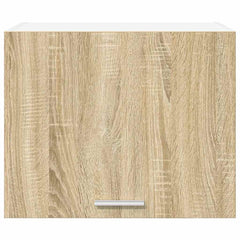 vidaXL Hanging Cabinet Sonoma Oak and White 50 x 31 x 40 cm 6