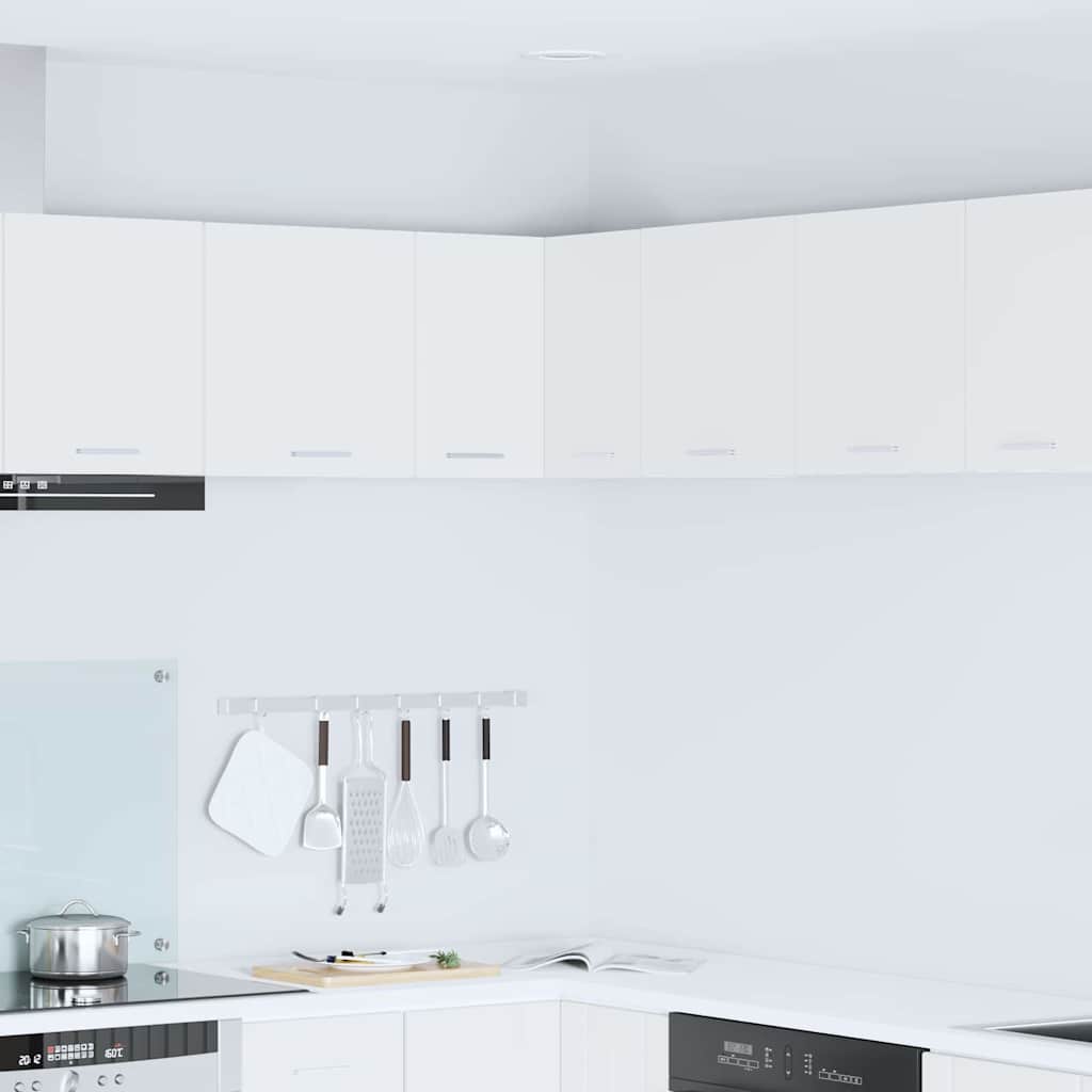 vidaXL Hanging Cabinet White 57 x 57 x 40 cm Engineered Wood 1