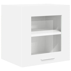vidaXL Hanging Cabinet 2 pcs White Engineered Wood 5
