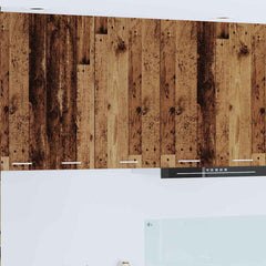 vidaXL Hanging Cabinet and White 40 x 31 x 40 cm Old Wood