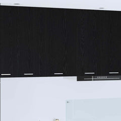 vidaXL Hanging Cabinet and White 40 x 31 x 40 cm Black Oak