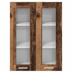 vidaXL Hanging Cabinet Old Wood 60 x 31 x 80 cm Engineered Wood 6