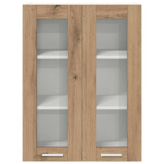 vidaXL Hanging Cabinet Artisan Oak 60 x 31 x 80 cm Engineered Wood 6