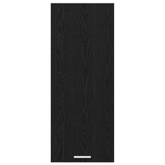 vidaXL Hanging Cabinet Black Oak 40 x 31 x 100 cm Engineered Wood 6