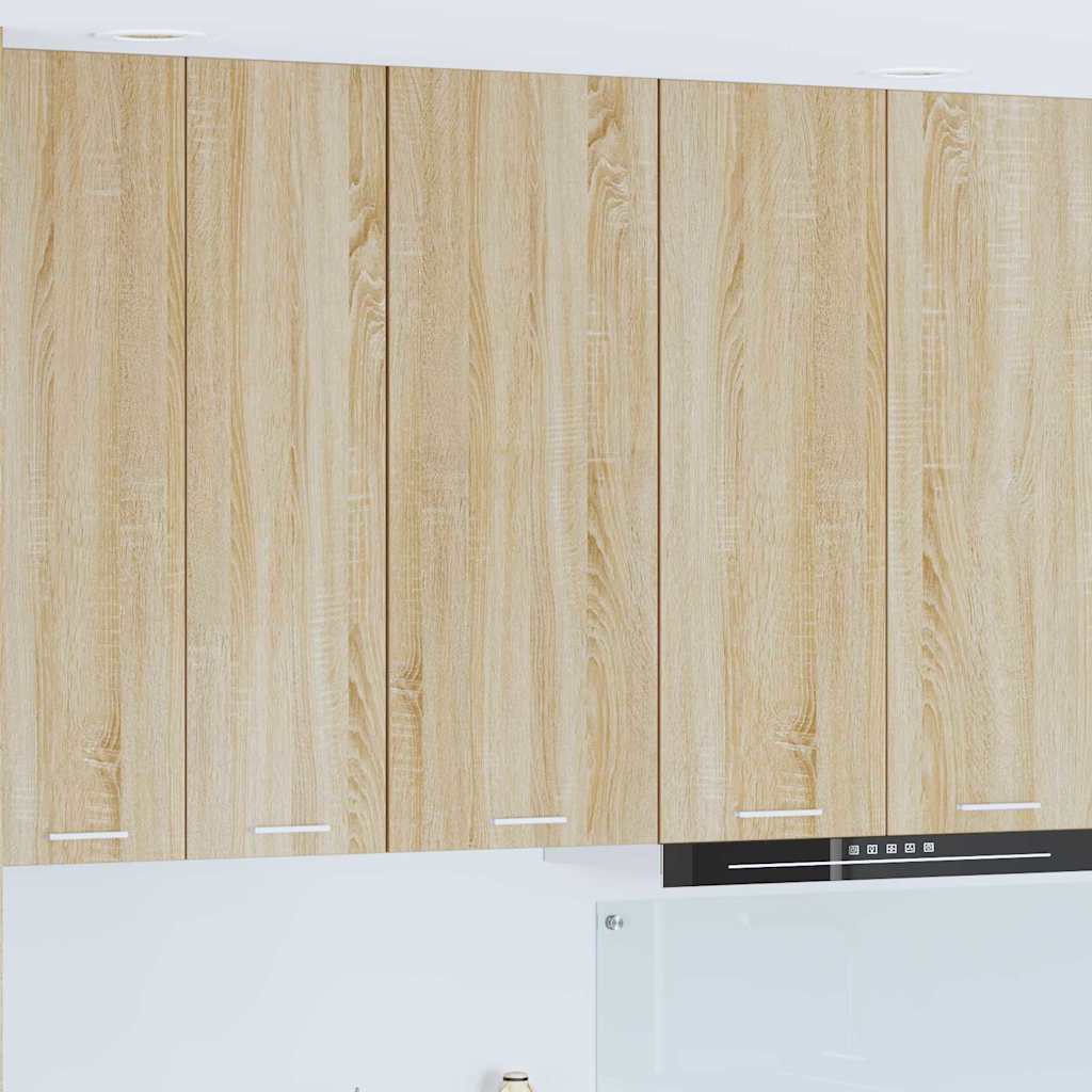 vidaXL Hanging Cabinet Sonoma Oak 40 x 31 x 100 cm Engineered Wood 1