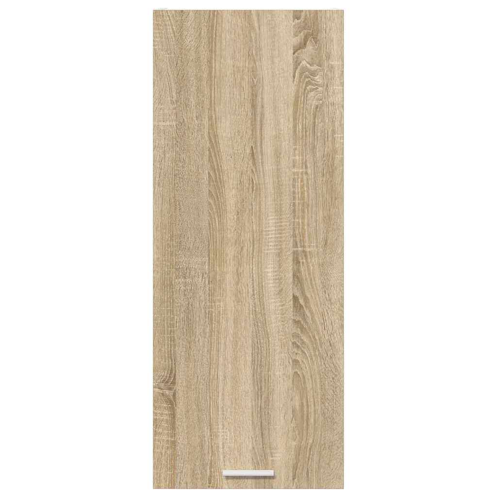 vidaXL Hanging Cabinet Sonoma Oak 40 x 31 x 100 cm Engineered Wood 6