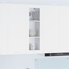 vidaXL Hanging Cabinet 57 x 57 x 40 cm Engineered Wood White