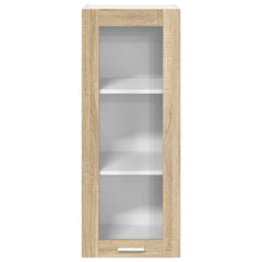 vidaXL Hanging Cabinet Sonoma Oak 40 x 31 x 100 cm Engineered Wood 6