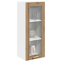 vidaXL Hanging Cabinet Artisan Oak 40 x 31 x 100 cm Engineered Wood 3