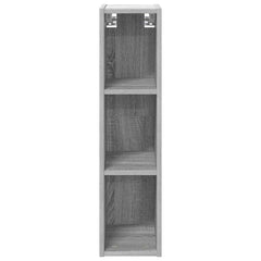 vidaXL Hanging Cabinet Grey Sonoma 20 x 29.5 x 80 cm Engineered Wood 5