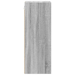vidaXL Hanging Cabinet Grey Sonoma 20 x 29.5 x 80 cm Engineered Wood 6