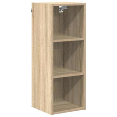 vidaXL Hanging Cabinet Sonoma Oak 30 x 29.5 x 80 cm Engineered Wood 2
