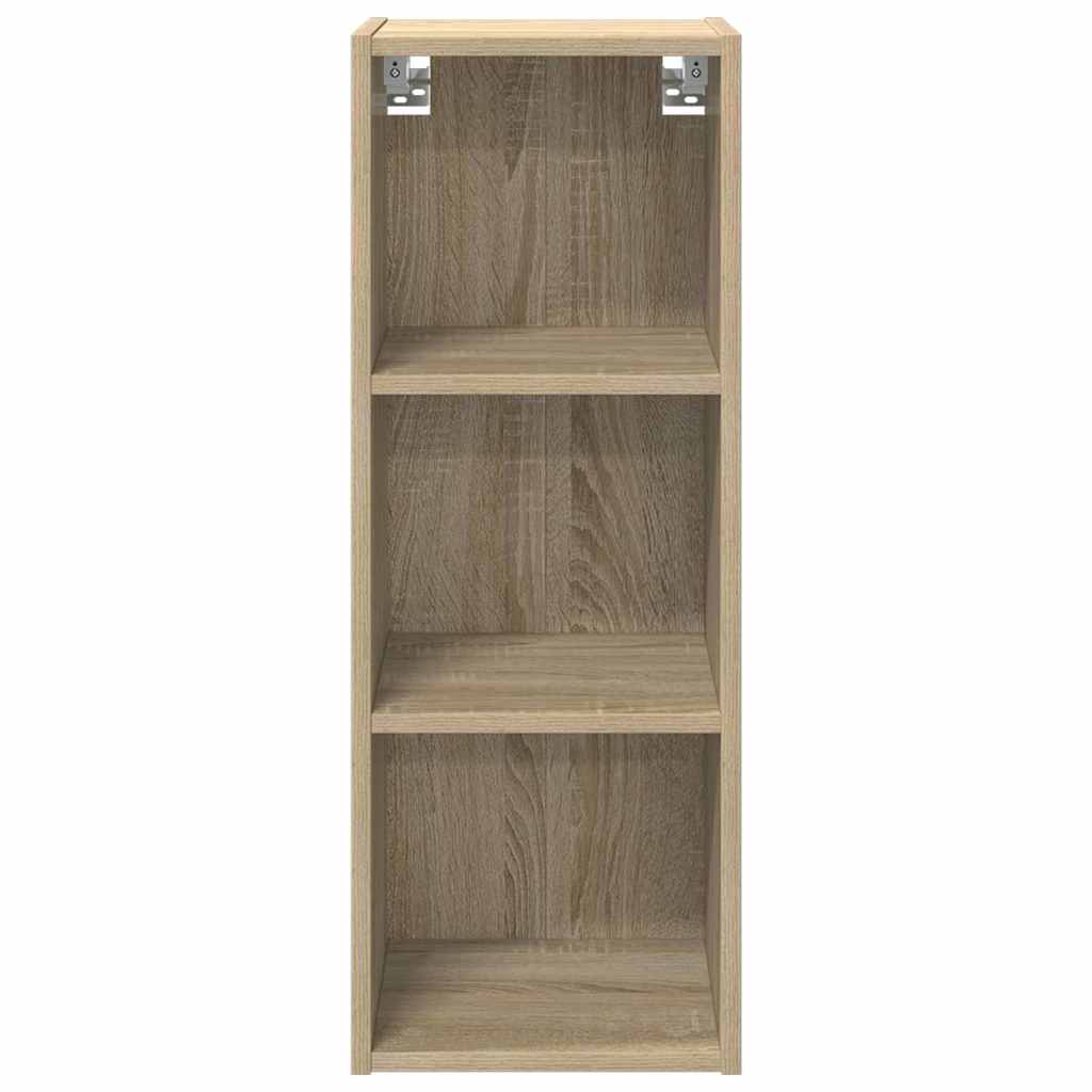 vidaXL Hanging Cabinet Sonoma Oak 30 x 29.5 x 80 cm Engineered Wood 5
