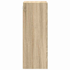 vidaXL Hanging Cabinet Sonoma Oak 30 x 29.5 x 80 cm Engineered Wood 6