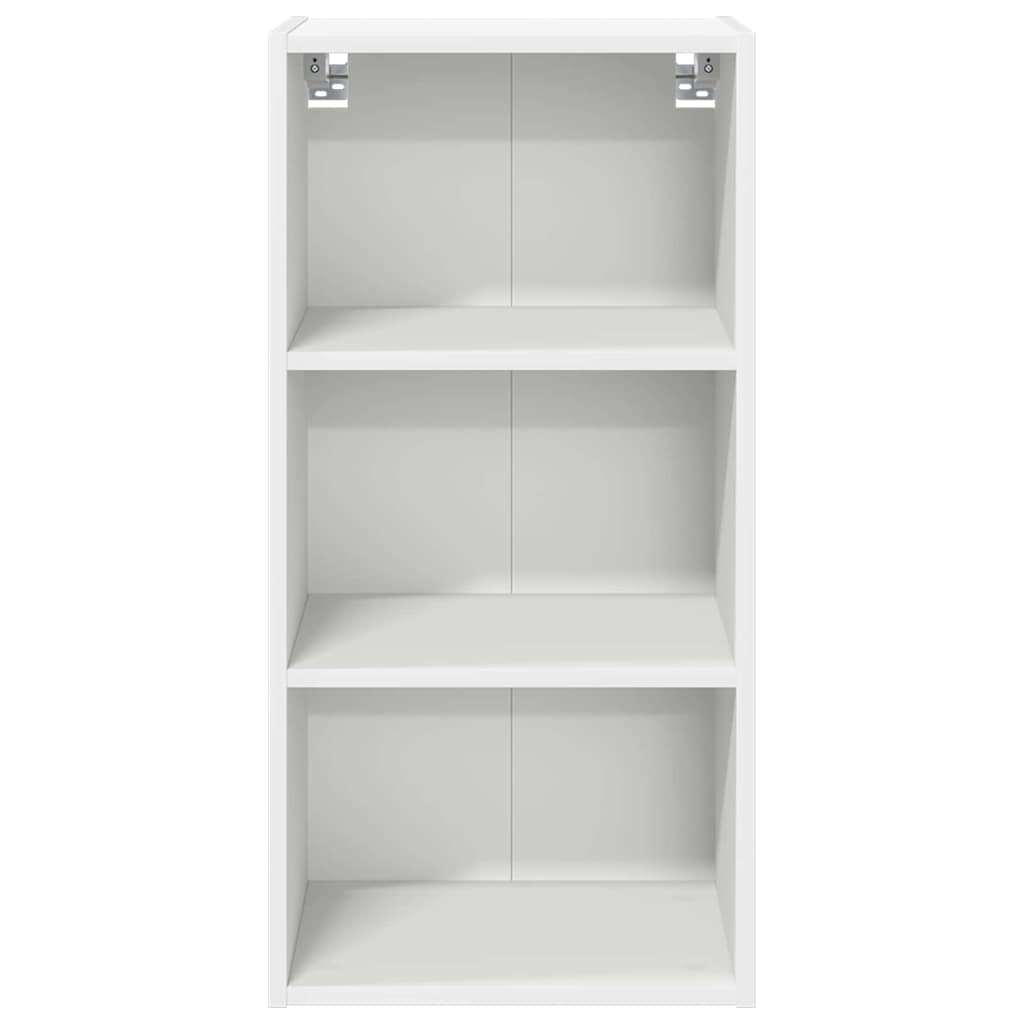 vidaXL Hanging Cabinet White 40 x 29.5 x 80 cm Engineered Wood 5