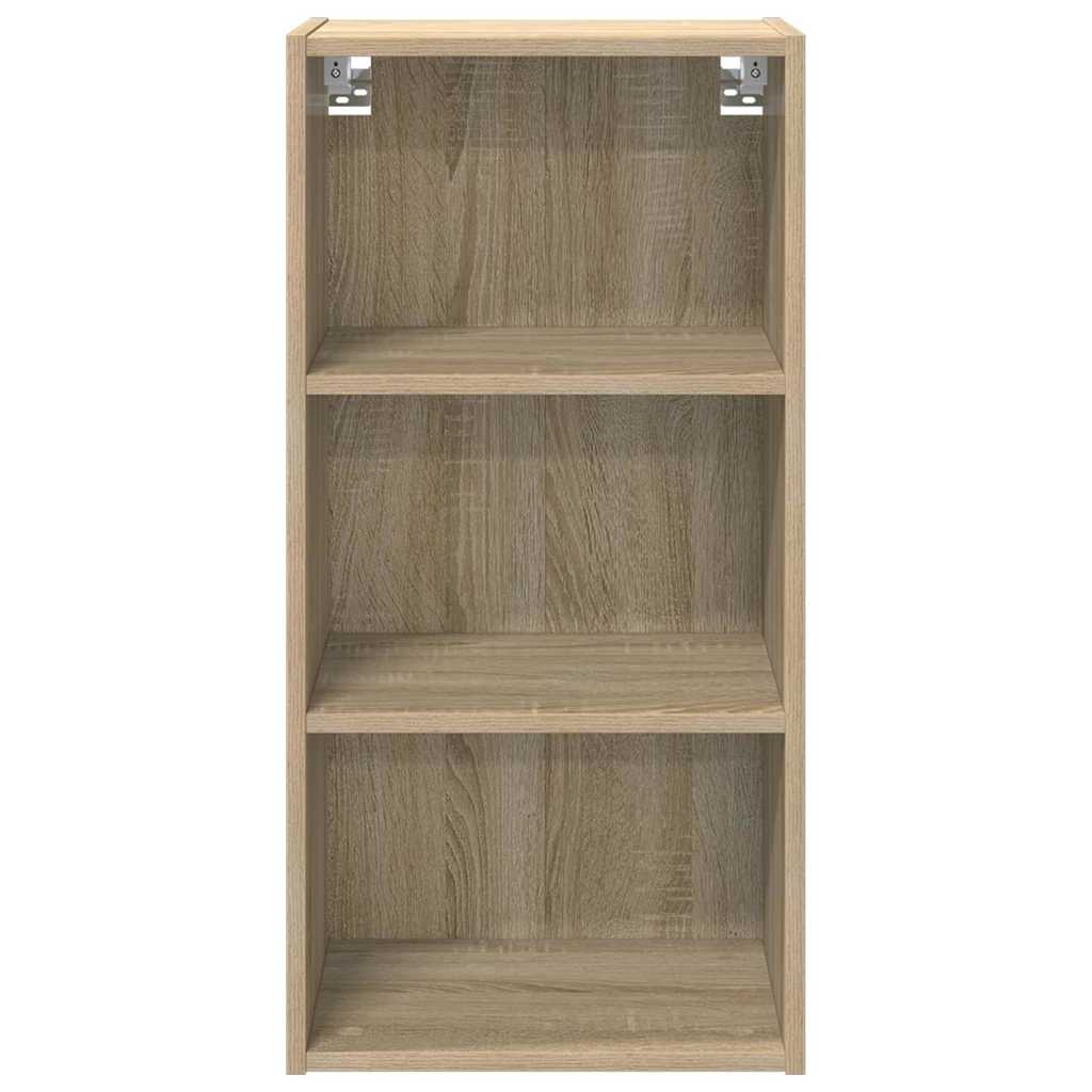 vidaXL Hanging Cabinet Sonoma Oak 40 x 29.5 x 80 cm Engineered Wood 5