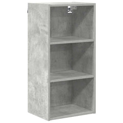 vidaXL Hanging Cabinet Concrete Grey 40 x 29.5 x 80 cm Engineered Wood 2