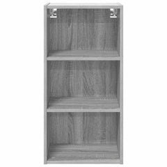 vidaXL Hanging Cabinet Grey Sonoma 40 x 29.5 x 80 cm Engineered Wood 5
