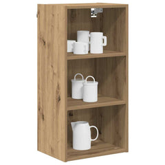 vidaXL Hanging Cabinet Artisan Oak 40 x 29.5 x 80 cm Engineered Wood 3