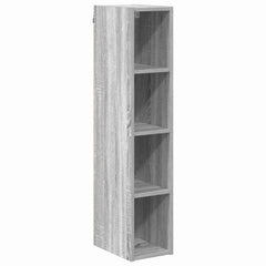 vidaXL Hanging Cabinet Grey Sonoma 20 x 29.5 x 100 cm Engineered Wood 2