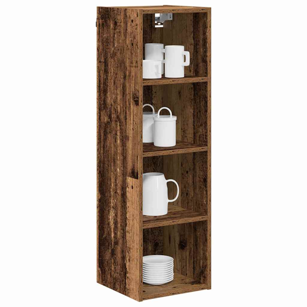 vidaXL Hanging Cabinet Old Wood 30 x 29.5 x 100 cm Engineered Wood 3
