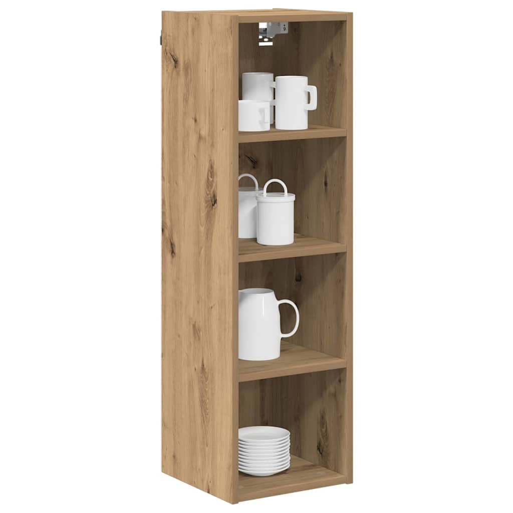 vidaXL Hanging Cabinet Artisan Oak 30 x 29.5 x 100 cm Engineered Wood 3