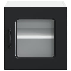 vidaXL Dishwasher Panel Kalmar Black 40 x 31 x 40 cm Engineered Wood 6