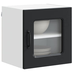 vidaXL Dishwasher Panel Kalmar Black 40 x 31 x 40 cm Engineered Wood 3