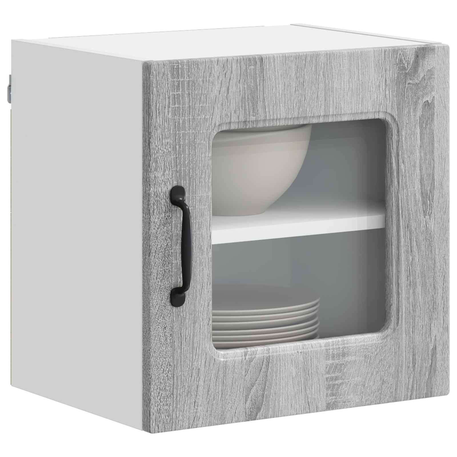 vidaXL Dishwasher Panel Kalmar Grey Sonoma 40 x 31 x 40 cm 3