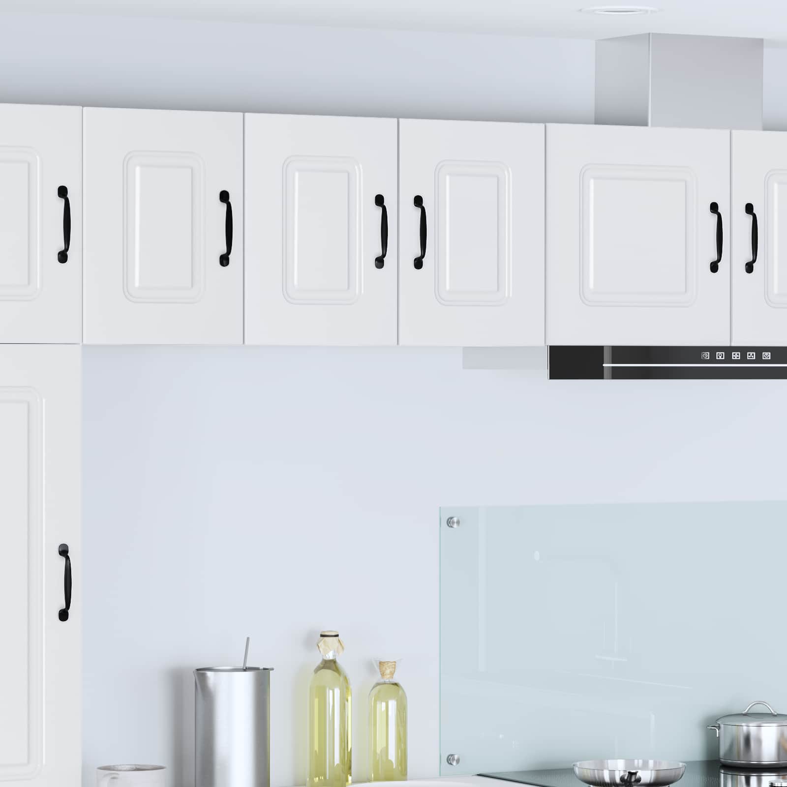 vidaXL Dishwasher Panel Kalmar White 30 x 31 x 40 cm Engineered Wood 1