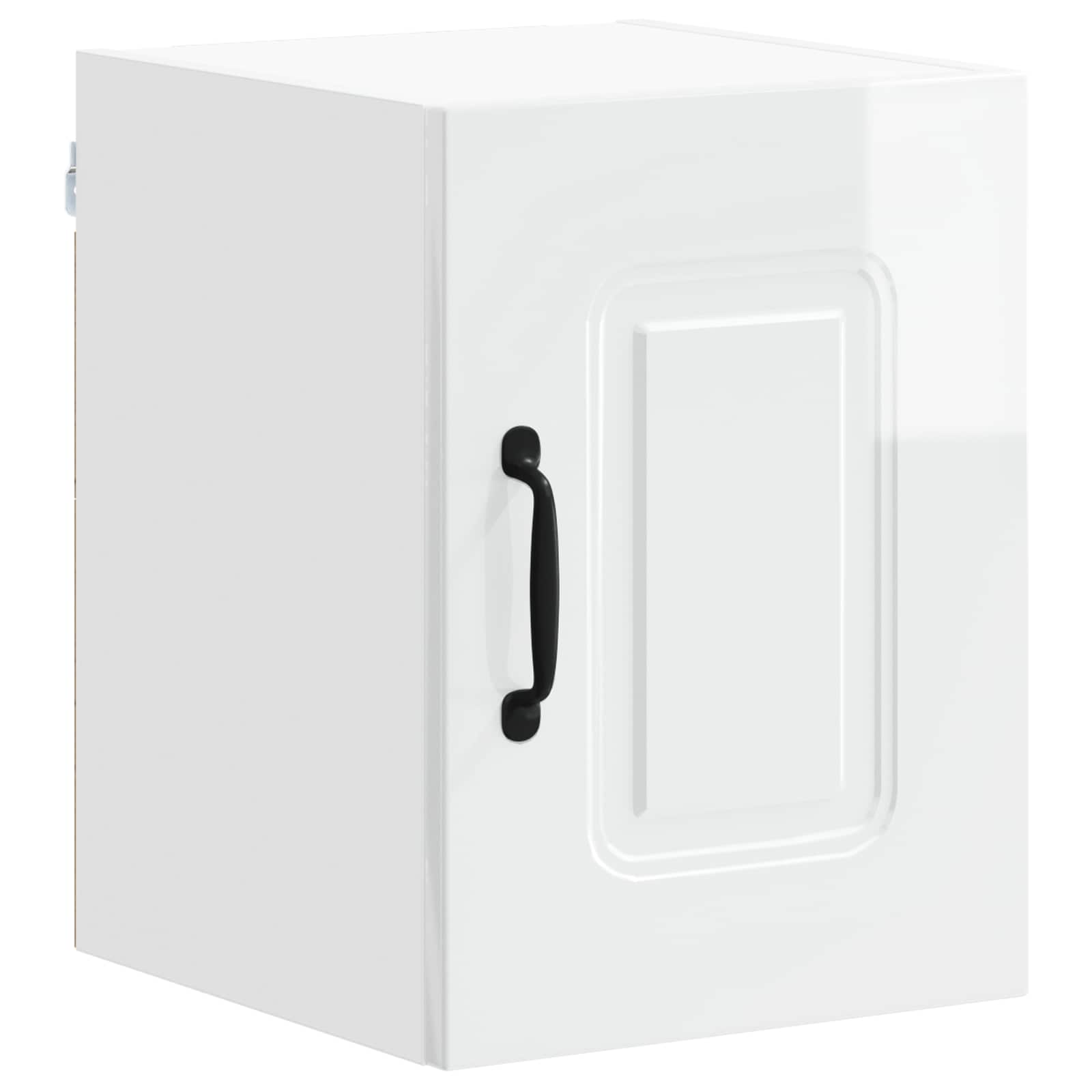 vidaXL Dishwasher Panel Kalmar High Gloss White 30 x 31 x 40 cm 2