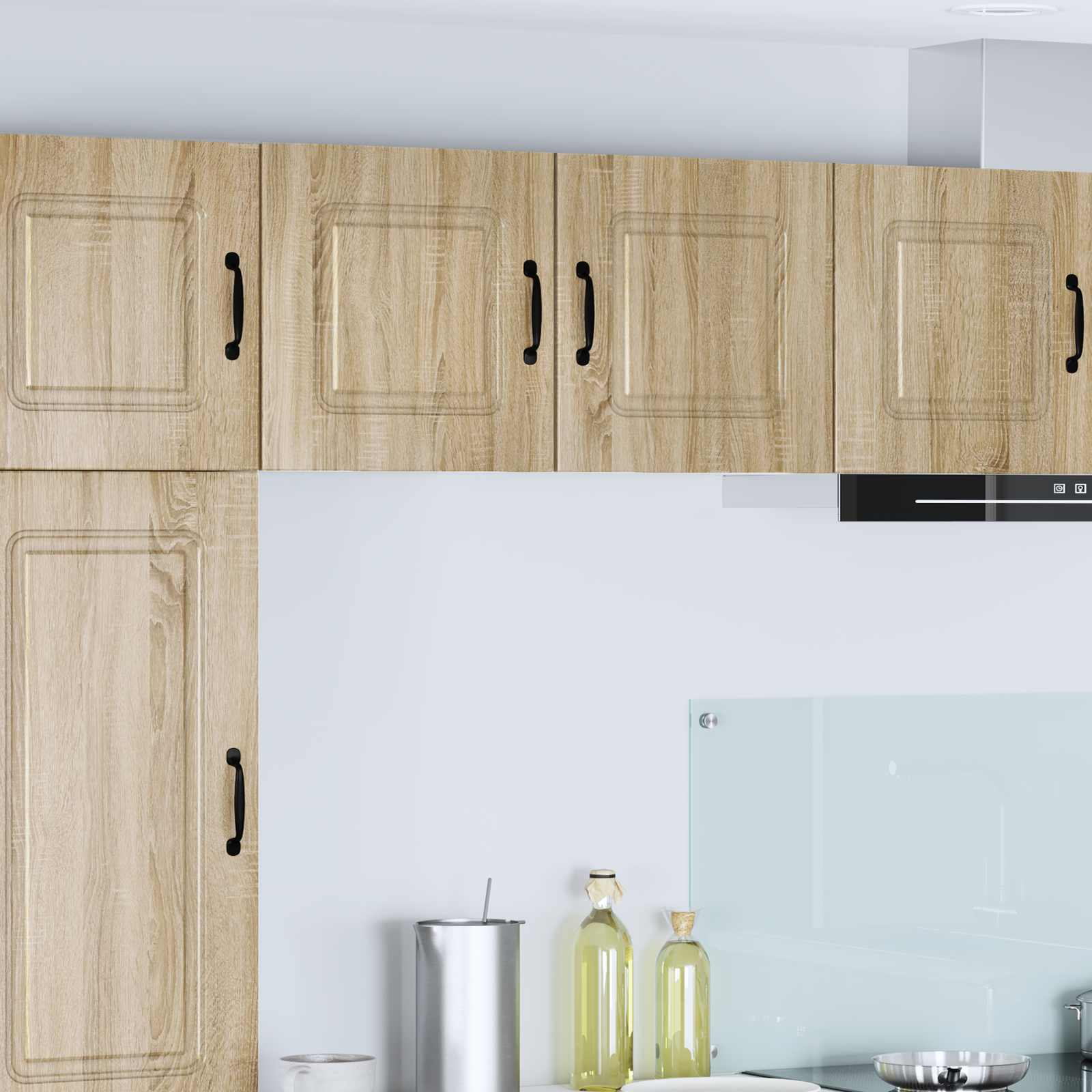 vidaXL Dishwasher Panel Kalmar Sonoma Oak 40 x 31 x 40 cm 1