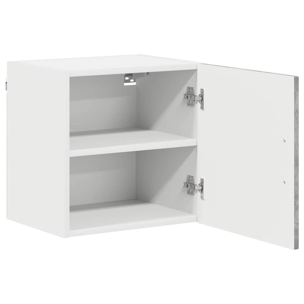vidaXL Dishwasher Panel Kalmar 2 pcs Concrete Grey Engineered Wood 6
