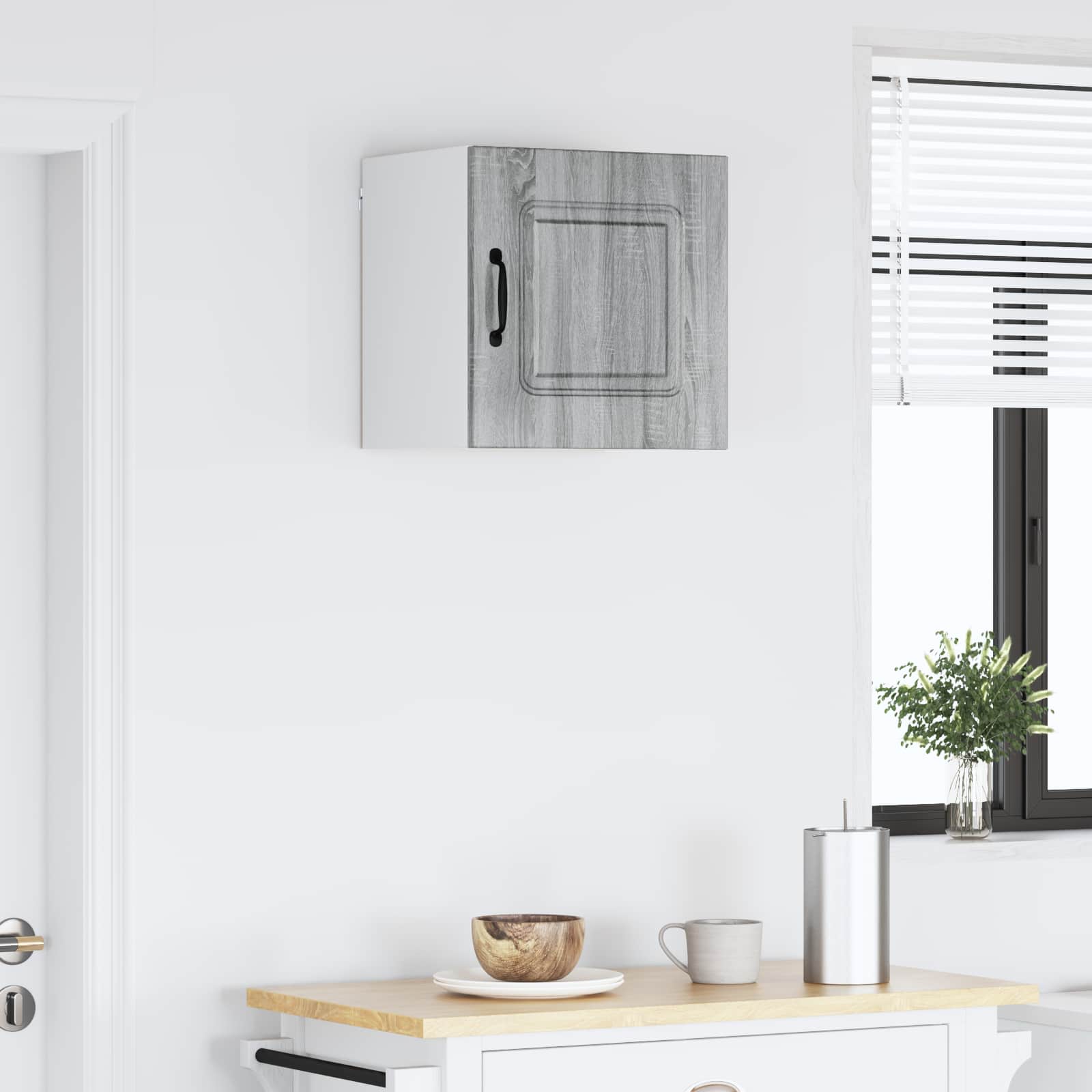vidaXL Dishwasher Panel Kalmar Grey Sonoma 40 x 31 x 40 cm 4