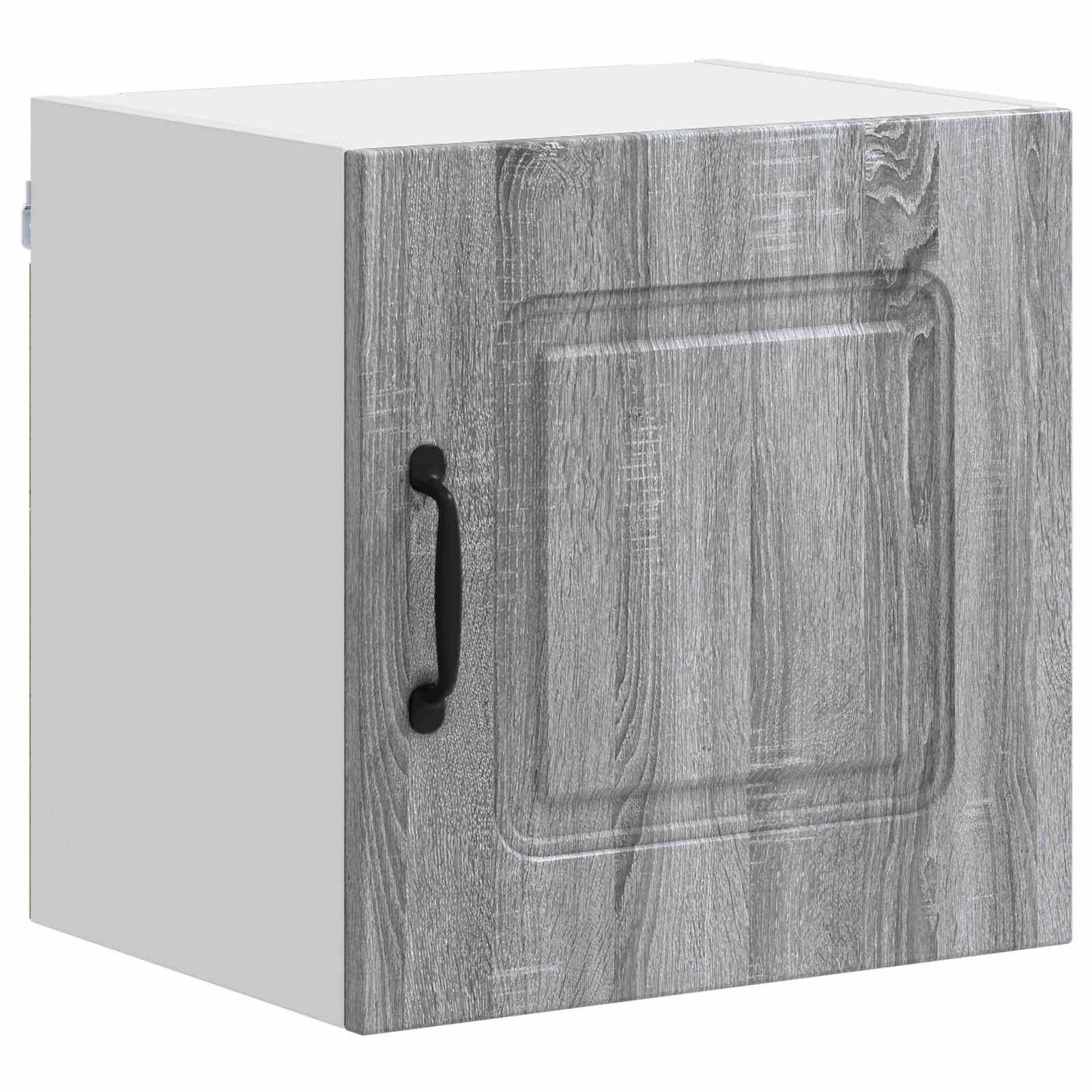 vidaXL Dishwasher Panel Kalmar 2 pcs Grey Sonoma Engineered Wood 5